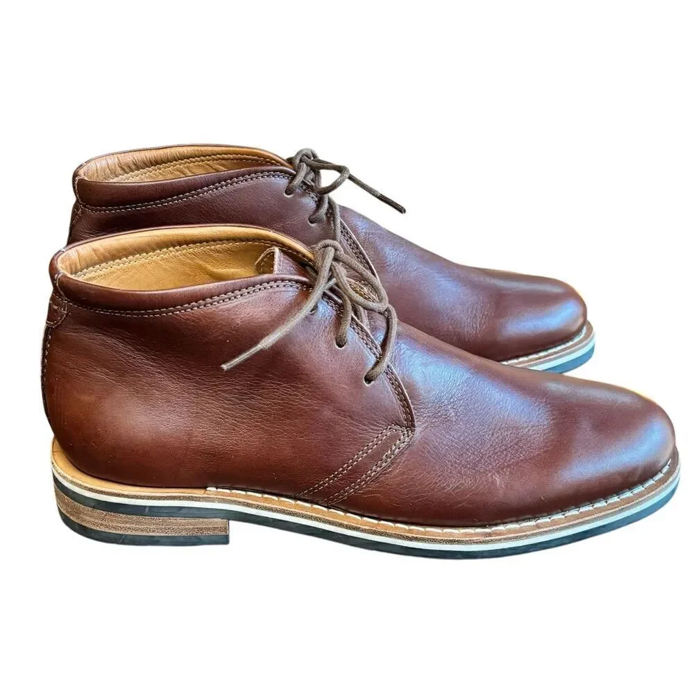 Helm The Hynes Boot in Brown Handmade NWOB Size 7
